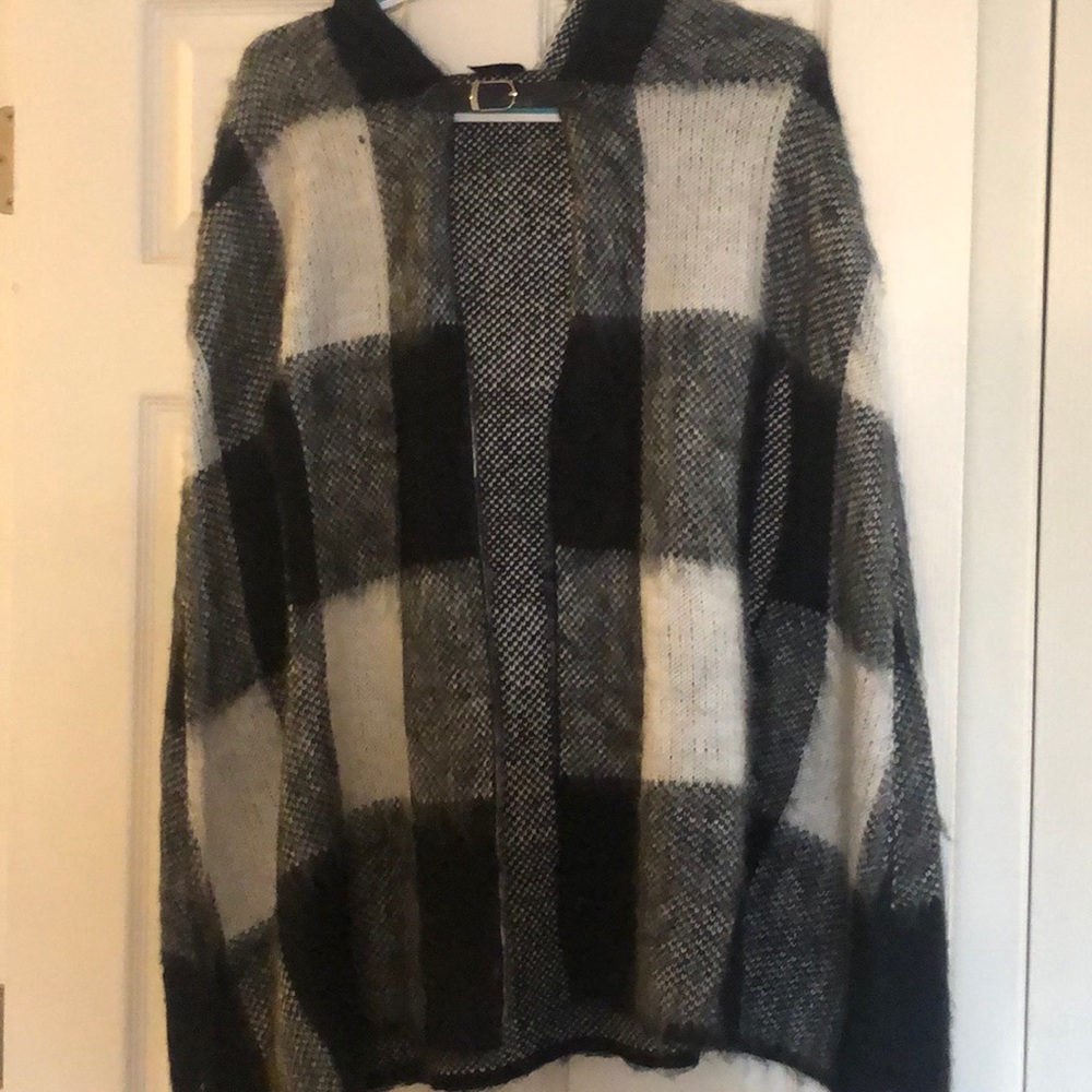 Beautiful hooded poncho
